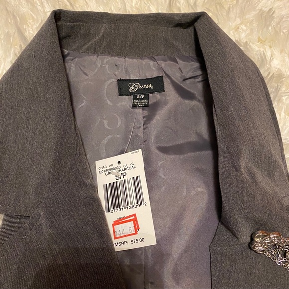 Guess Grey Vest - Picture 2 of 4